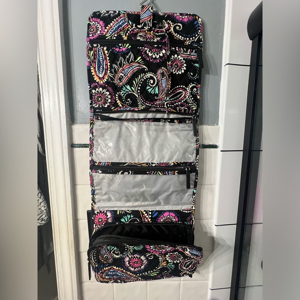 Vera Bradley foldable toiletries bag